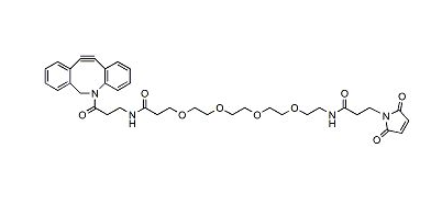 二苯并环辛炔DBCO-NHS/MAL/NH2修饰多肽的反应