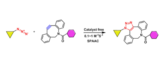 无需铜离子催化的叠氮-炔环加成的二苯并环辛炔DBCO