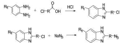 Azido-Benzimidazole (ABl)，苯并恶唑-叠氮双官能团偶联剂的合成方法