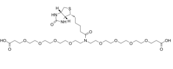 1964503-35-2；N-Biotin-N-bis(PEG4-acid)