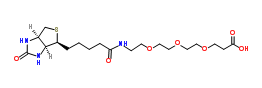 (+)-生物素-PEG 3 -丙酸；252881-76-8；Biotin-PEG3-acid