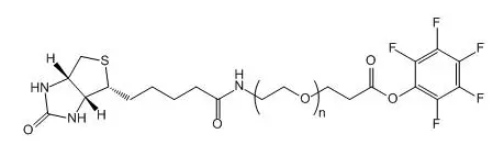 Biotin-PEG-PFP，生物素-聚乙二醇-五氟苯酚酯