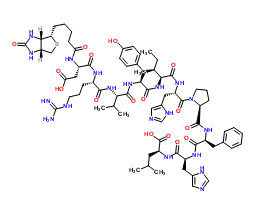 Biotinyl-Angiotensin I trifluoroacetate salt