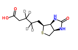 CAS：1217850-77-5；rel-Biotin-d4