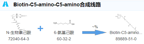 89889-51-0；Biotin-C5-amino-C5-amino