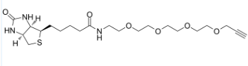 生物素-四聚乙二醇-丙炔基；1458576-00-5；Biotin-PEG4-alkyne