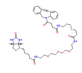 DBCO-S-S-PEG3-biotin；1430408-09-5