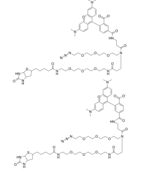 1797415-74-7；TAMRA-Azide-PEG-biotin；四甲基罗丹明生物素叠氮