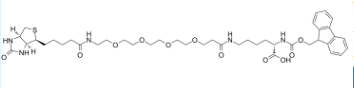 1334172-64-3；Fmoc-Lys (biotin-PEG4)-OH