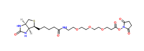 Biotin-PEG3-NHS ester；生物素-PEG3-NHS酯