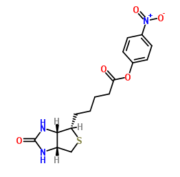 (+)-生物素 4-硝基苯酯；33755-53-2；(+)-Biotin-ONP