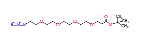 581066-04-8；15-叠氮基-4,7,10,13-四氧杂十五烷酸叔丁酯